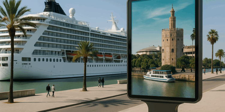El Puerto de Sevilla recibirá 16 cruceros hasta noviembre y refuerza su promoción