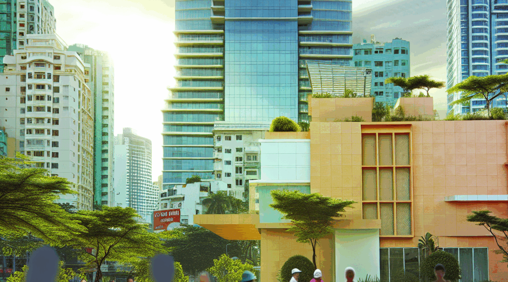 La ciudad de Hue, devastada y rodeada de basura y lodo tras la 'gran inundación'.