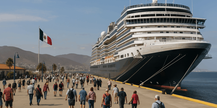 Recibe Ensenada más de un millón de cruceristas por segunda vez en la actual administración