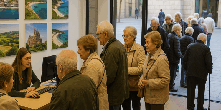 Éxito de los viajes del Imserso con colas esta semana en las agencias de Catalunya