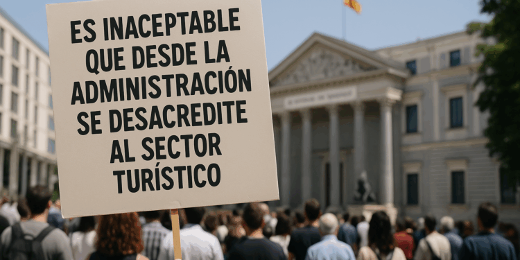 “Es intolerable que desde el propio Gobierno se ataque al turismo”