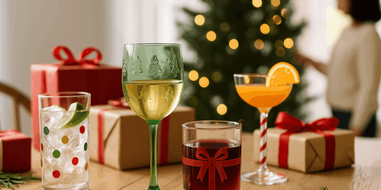 This Playful New Holiday Glassware Collection by Helle Mardahl Is Full of Perfect Gifts