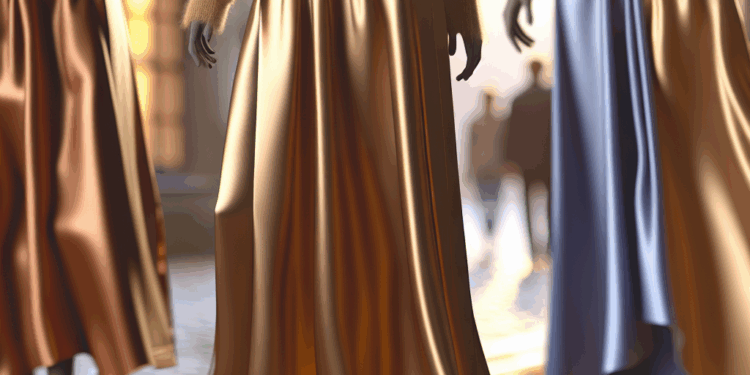 Las faldas de seda o satinadas que se convierten en un imprescindible del otoño 2025