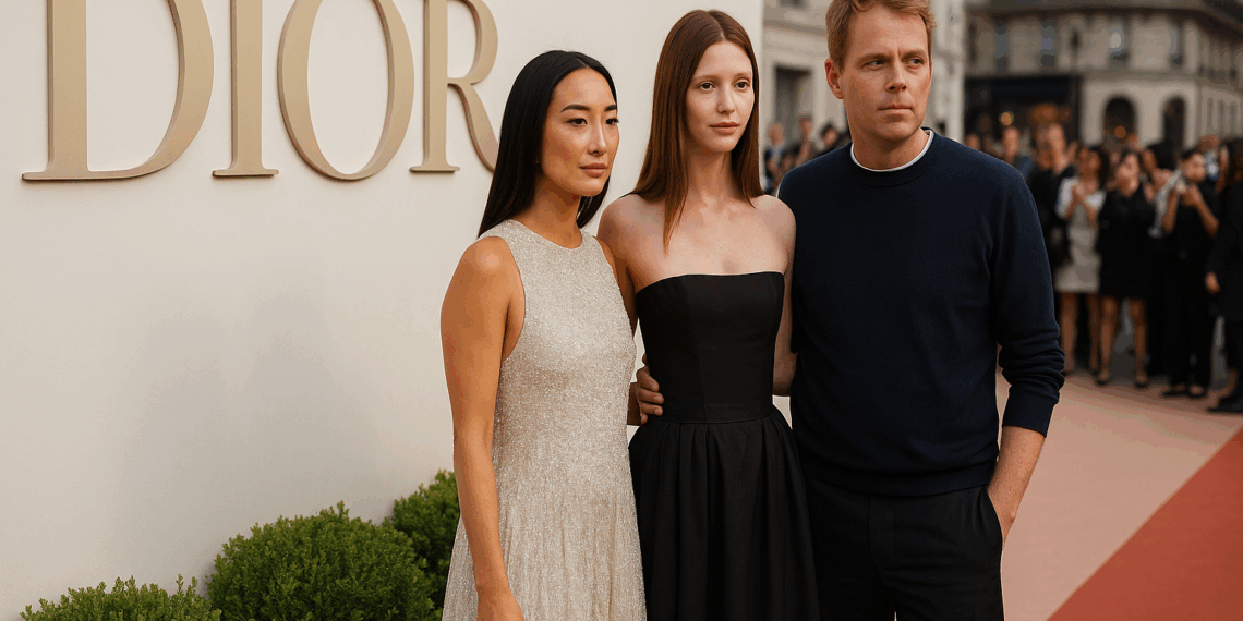 Greta Lee and Mia Goth Bring Jonathan Anderson’s Dior to the Red Carpet
