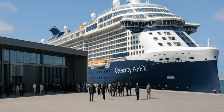 El “Celebrity Apex” estrena la Terminal de Cruceros de Las Palmas