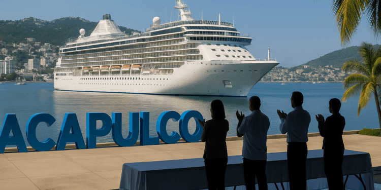 Inicia temporada de cruceros 2025–2026 en Acapulco