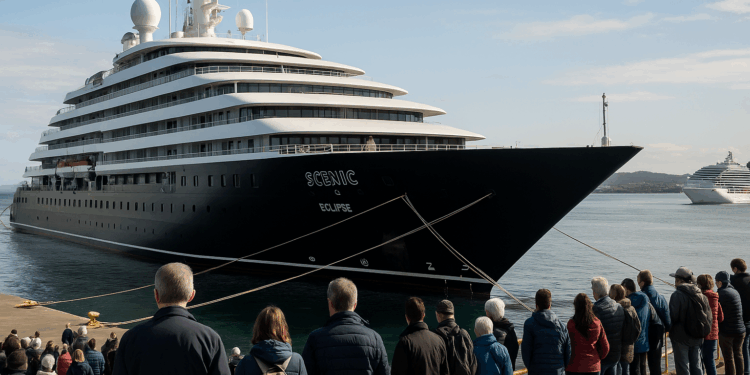 Scenic Eclipse: primer crucero de la temporada