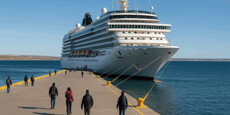Comenzó la temporada de cruceros en Madryn 