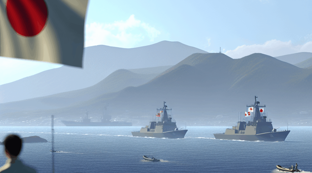 Japón vigiló de cerca la navegación y actividad de fragatas y cruceros de las Armadas de China y Rusia cerca de sus costas