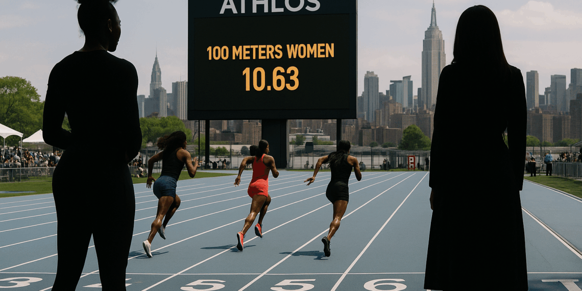 Athlos’s Track and Field Competition Brings Speed, Serena Williams, and Ciara to NYC