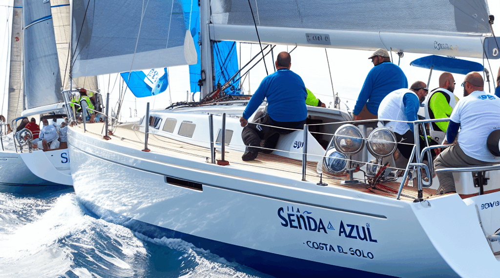 La III Liga de Cruceros Senda Azul-Costa del Sol recala en Estepona con su séptima prueba