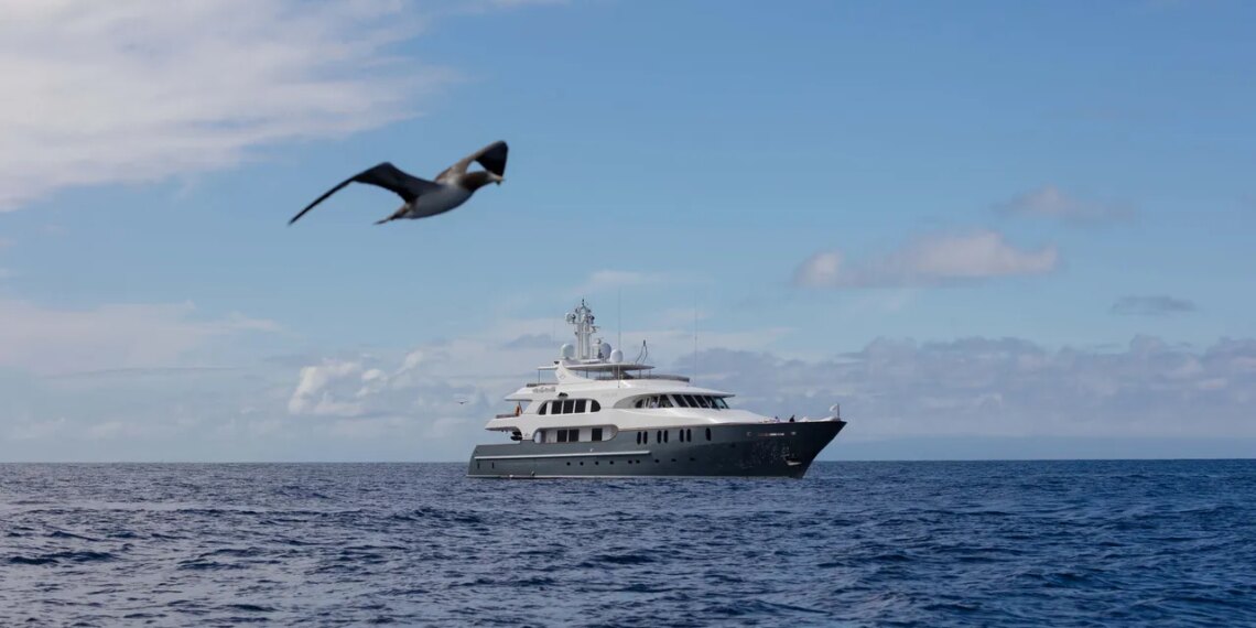The Best Way To Get Away From It All In The Galapagos? On A Private Superyacht