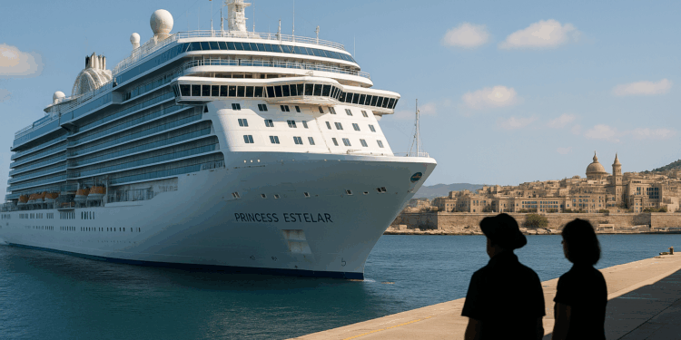 Star Princess zarpa en viaje inaugural por el Mediterráneo