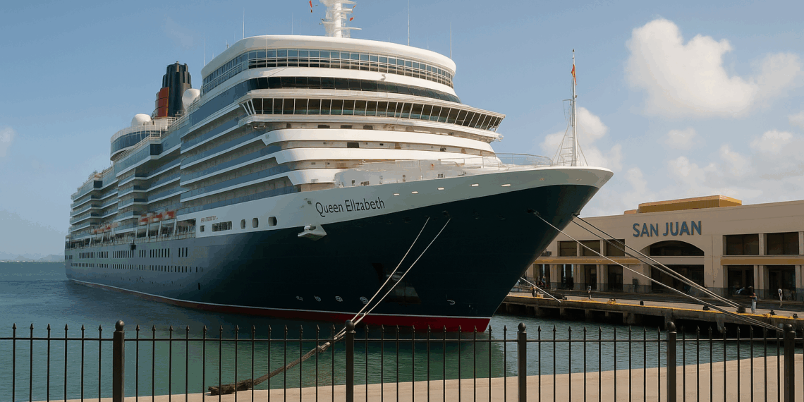 Crucero Queen Elizabeth inicia su temporada inaugural en San Juan