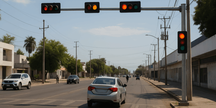 Dirección de Tránsito define los primeros tres cruceros donde instalarán nuevos semáforos en Los Mochis – Por los pasillos