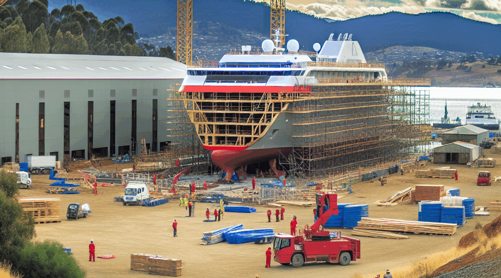 El primer crucero híbrido-eléctrico construido en Chile