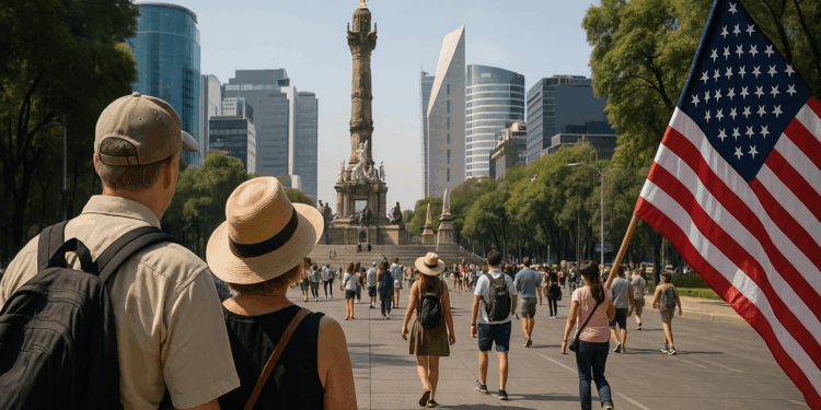 El turismo de Estados Unidos a México se tambalea