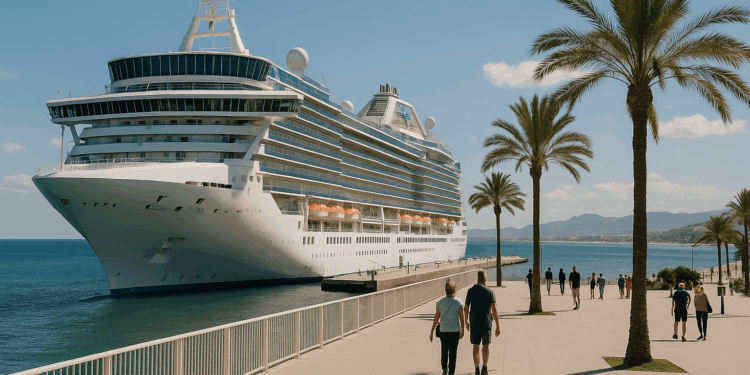 La primera escala del “Star Princess” refuerza el impulso del segmento de cruceros en la Costa del Sol