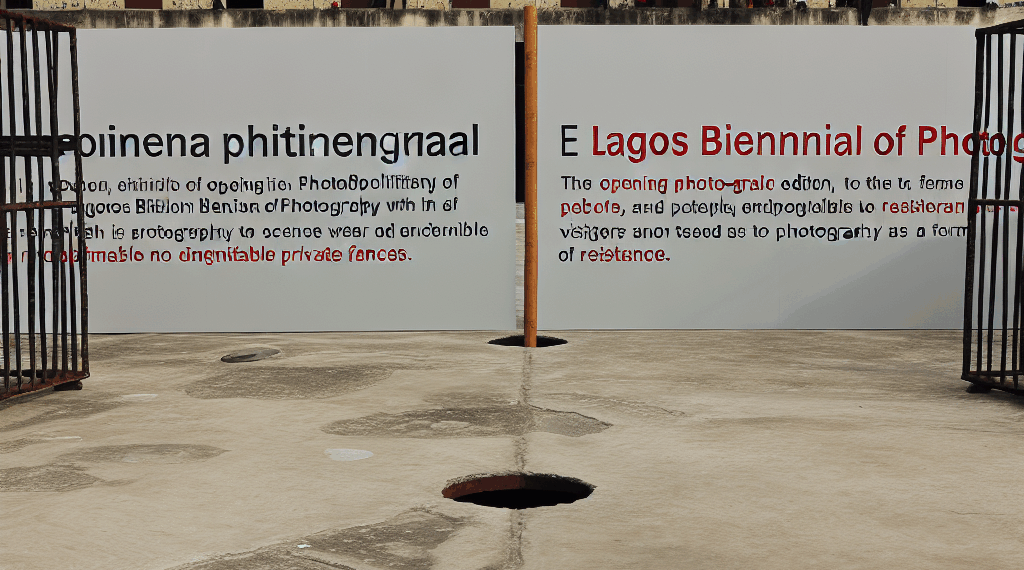 LagosPhoto Biennial: The inaugural edition on incarceration and photography as resistance.