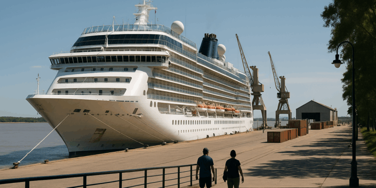 La llegada de cruceros al Puerto del Rosario