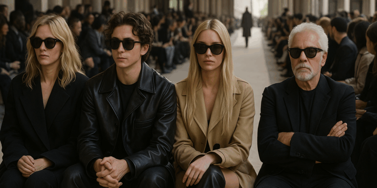 All the Stars on the Front Row at Paris Fashion Week