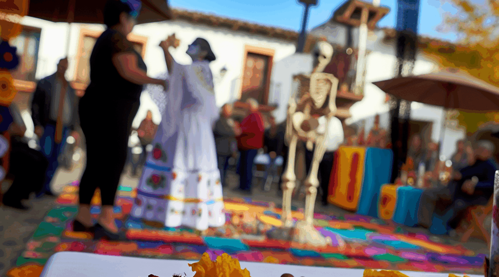 Las Rozas Village celebra el Día de Muertos con arte, color y estilo