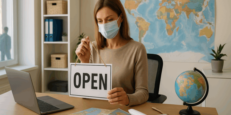 Agencias de viaje se preparan para reapertura