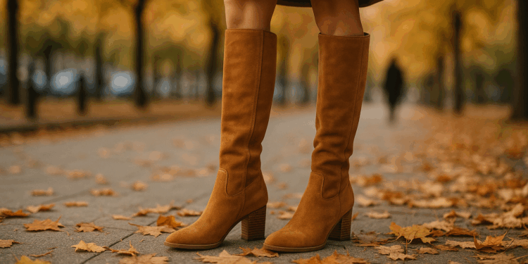 Las botas de ante son tendencia máxima y así se llevan en otoño 2025