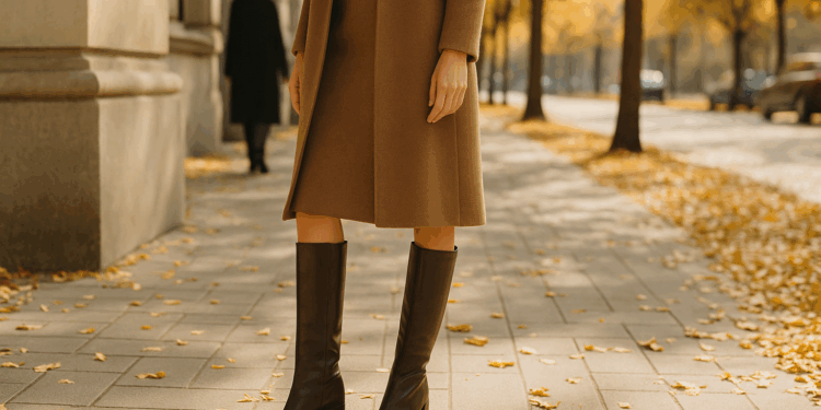 Las botas de punta cuadrada regresan al armario de las mujeres elegantes en otoño 2025