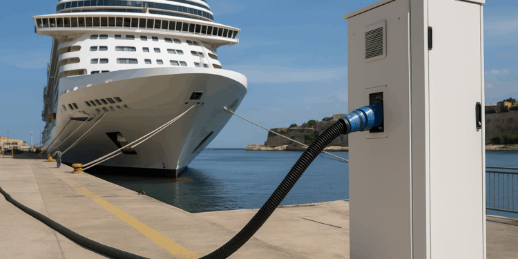 Conexiones eléctricas en tierra en Malta marcan un hito importante para la división de cruceros del Grupo MSC