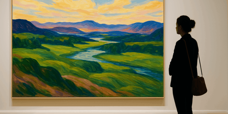 Nicole Wittenberg’s Sweeping Landscapes Take Root at Acquavella