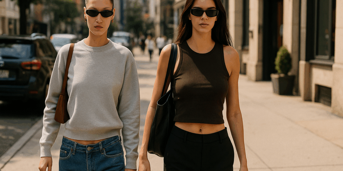 Bella Hadid and Kendall Jenner’s Off-Duty Model Fits Forget Which Season It Is