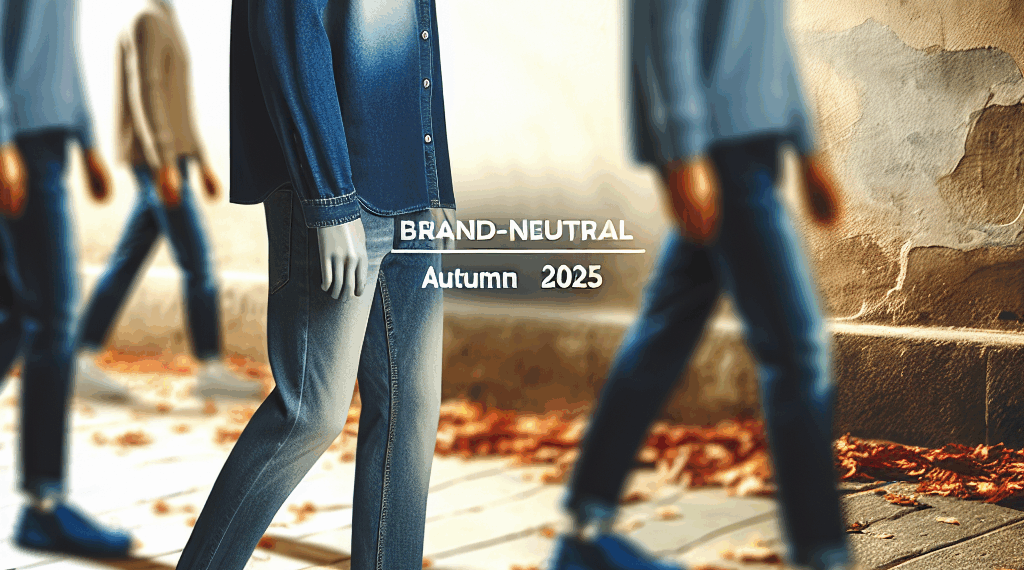 Los pantalones de mezclilla se llevan con camisas de mezclilla en otoño 2025