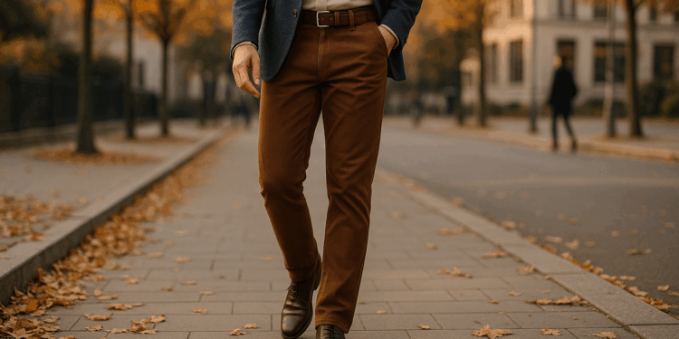 Los jeans color café llegaron a sustituir al pantalón sastre en otoño 2025