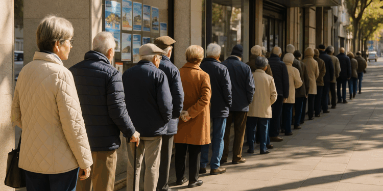 Los jubilados de Pontevedra vuelven a hacer cola por los viajes del Imserso: "Sempre merece a pena"