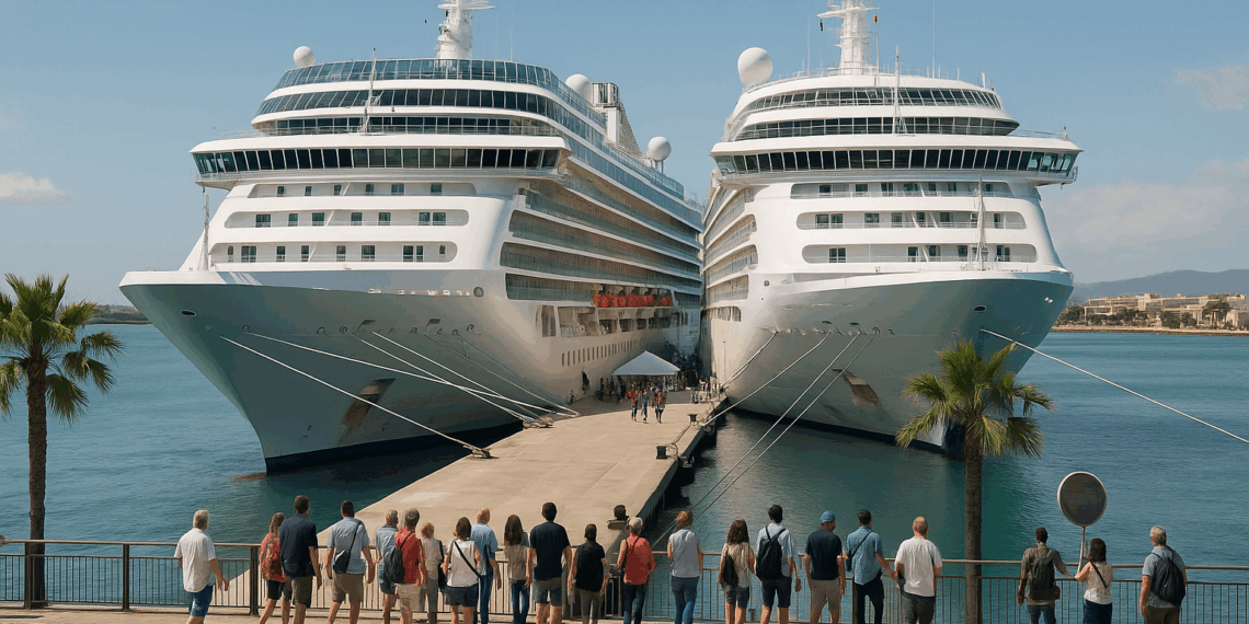 Los primeros cruceros de la temporada son recibidos con la campaña 'Discover Puerto'