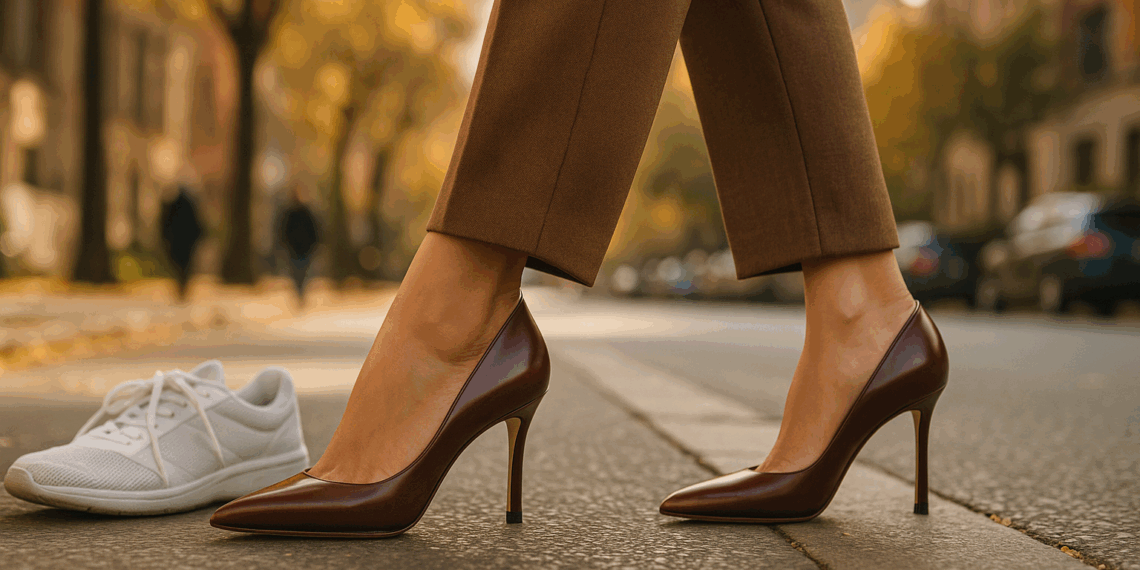 Los zapatos negros elegantes de mujer para decirle adiós a los tenis en otoño 2025