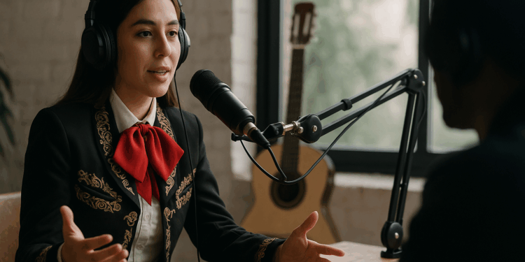 Majo Aguilar habla en el podcast de VogueON sobre su familia y la nueva ola de música regional mexicana: “Las tradiciones no tienen que estar peleadas con la modernidad”