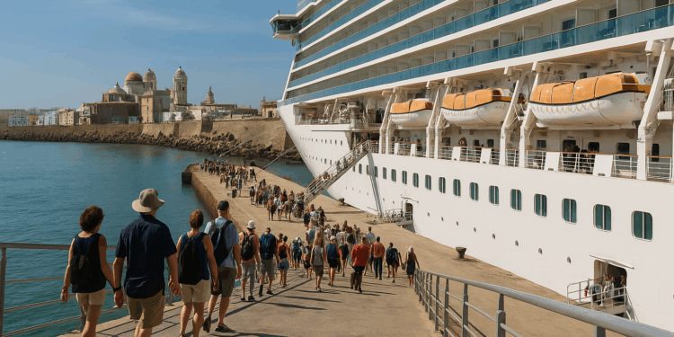 Puertos.-Turismo.- Más de 10.600 cruceristas llegarán entre el domingo y el lunes a Cádiz