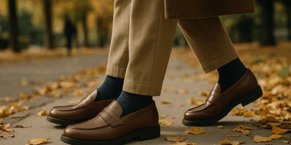 Mocasines intermedios, los zapatos de transición para el otoño 2025