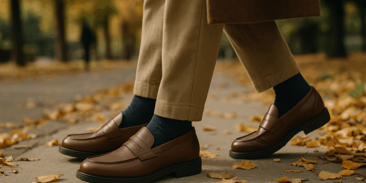 Mocasines intermedios, los zapatos de transición para el otoño 2025