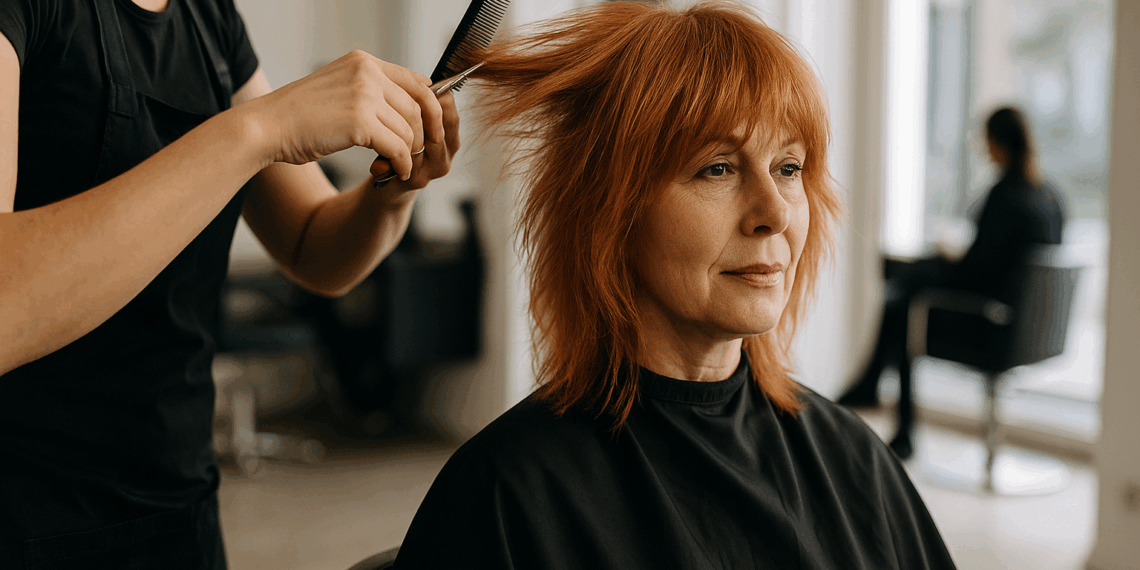 Corte de cabello shag y tinte cobrizo, Pamela Anderson se despide del rubio a los 50+