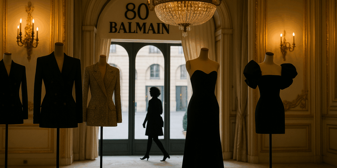 Eighty Years of Balmain: A Vogue100 Tribute at the Ritz Paris