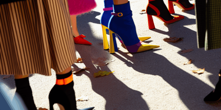 Ideas de estilo para llevar zapatos pumps de colores con faldas y pantalones en otoño 2025