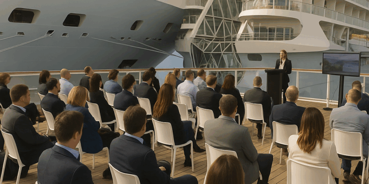 Royal Caribbean celebró un evento exclusivo para agentes de viajes a bordo de Allure of the Seas