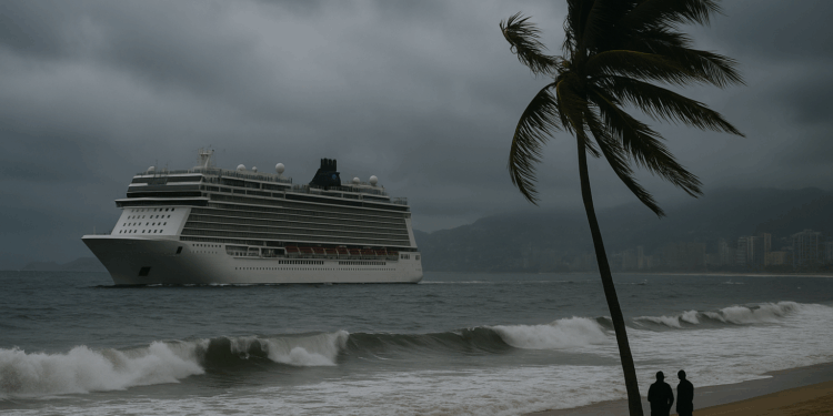 Por mal clima, crucero Norwegian Joy cancela arribo a Acapulco
