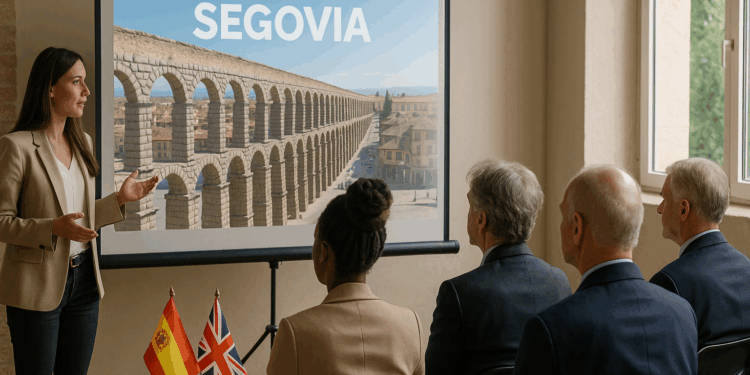 La Diputación de Segovia muestra a agentes internacionales la oferta turística