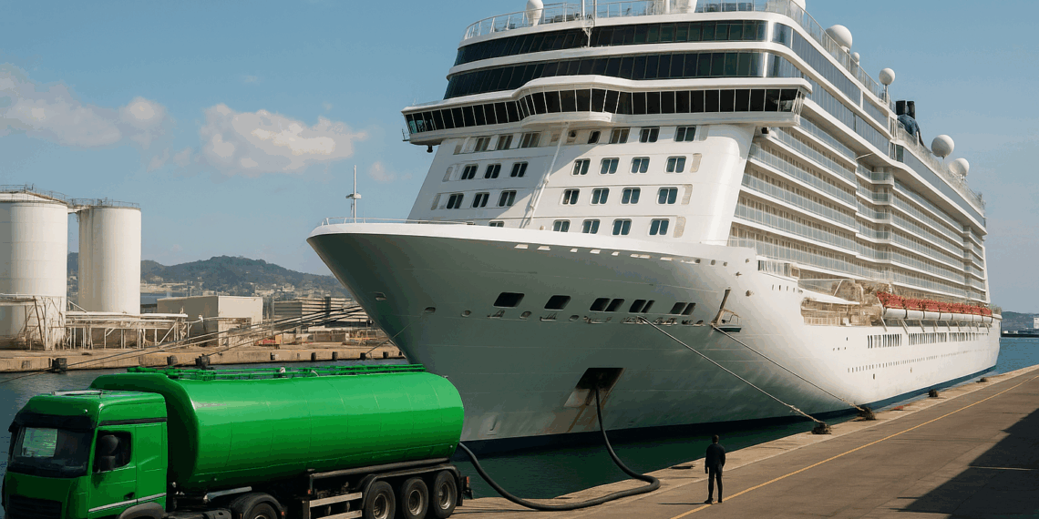 Repsol suministrará a Norwegian Cruise Line combustibles renovables a largo plazo en el Puerto de Barcelona