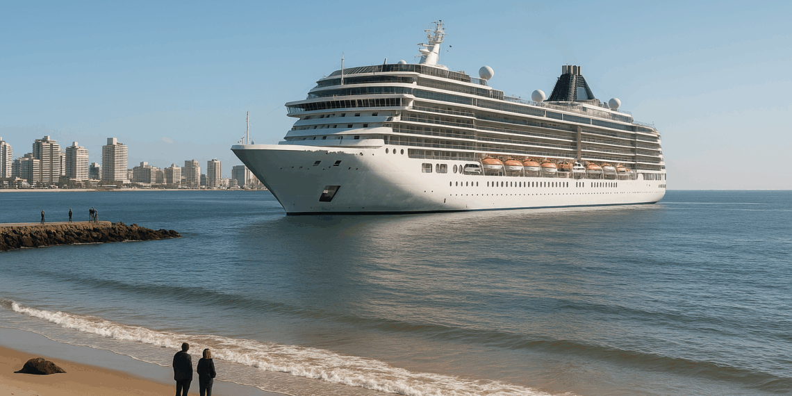 Punta del Este: Llegó el primer crucero de la temporada 2025-2026 - Cadena del Mar