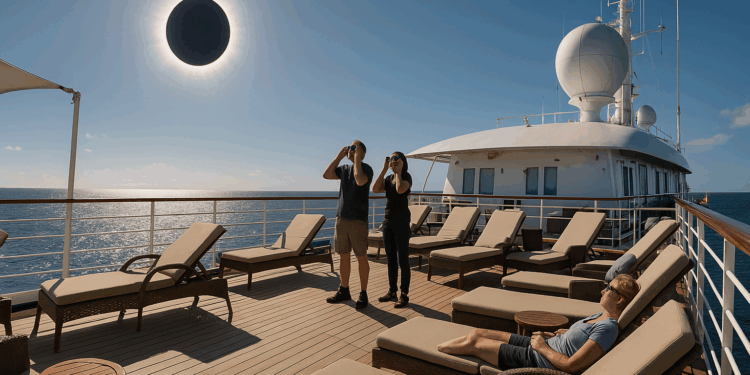 SeaDream invita a ver eclipse solar y detalla comodidades de sus cubiertas